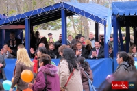 Desfile cívico militar por el 131° Aniversario de Ushuaia