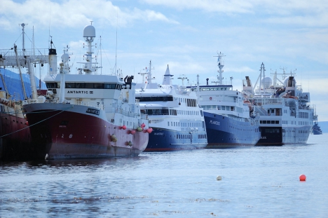 Este fin de semana arribaron 11 cruceros antárticos al Puerto de Ushuaia