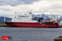 Recaló el buque oceanográfico español Sarmiento de Gamboa