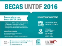 La UNTDF lanzó las becas 2016
