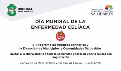 Invitan a una charla sobre la enfermedad celíaca