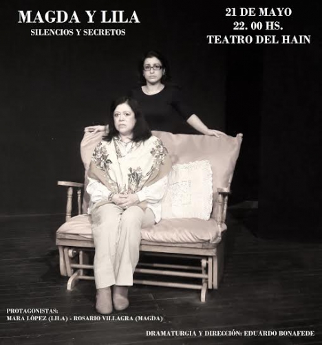 El Grupo Tres X Tres presenta la obra Magda y Lila 