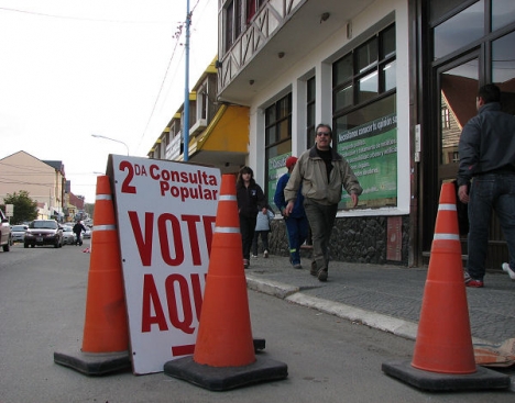 Comenzó la segunda Consulta Popular en Ushuaia