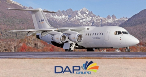 Aerovías DAP comenzará a volar entre Punta Arenas y Ushuaia