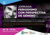 Invitan a la jornada periodismo con perspectiva de género