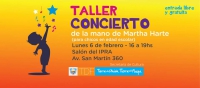 Realizarán un taller concierto destinado a niños