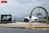 Colapsó la carpa de la vigilia por el temporal de viento