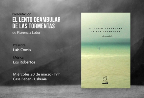 Este MiÃ©rcoles se presentarÃ¡ el libro El Lento Deambular de las Tormentas