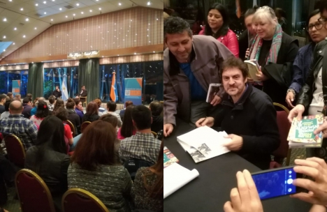 Pigna presentÃ³ su libro Mujeres Insolentes en la Historia Argentina II en Ushuaia