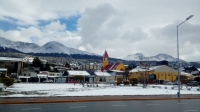 Una gran nevada cayÃ³ sobre Ushuaia