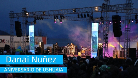 Danai Nuñez en el Aniversario de Ushuaia | vLog 62