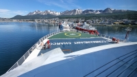 El crucero Le Commandant Charcot hace base en Ushuaia