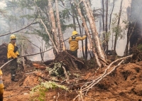 Nuevo parte del combate contra el fuego