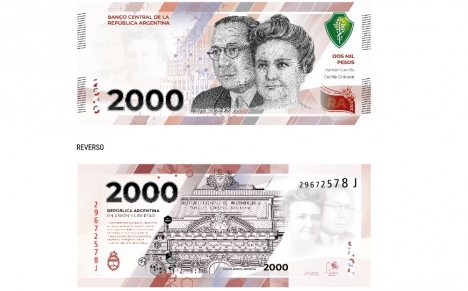 EL BCRA anunció la emisión del billete de 2.000 pesos