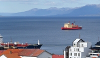 El rompehielos Irizar arribó a Ushuaia tras cumplir la segunda etapa de la CAV