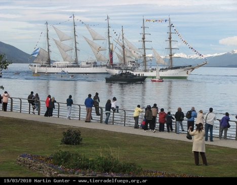 La Regata Velas Sudamérica 2010 arribó a Ushuaia