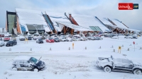 ¿Como sigue el temporal de nevadas en Ushuaia?