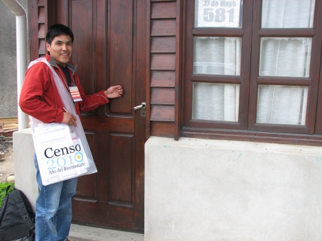 Se inició normalmente el Censo Nacional 2010 en Ushuaia