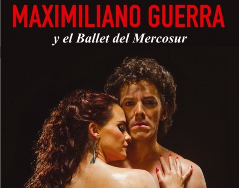 Maximiliano Guerra se presentará en Ushuaia con el Ballet del Mercosur