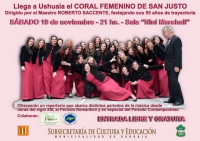 El Coral Femenino de San Justo festejará  55 años con un concierto en nuestra ciudad