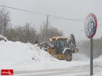 Ushuaia incomunicada: viento blanco y gran acumulación de nieve