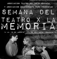 Comienza la Semana del Teatro por la Memoria