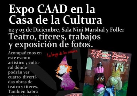 Hoy cierra la ExpoCAAD en la Casa de la Cultura